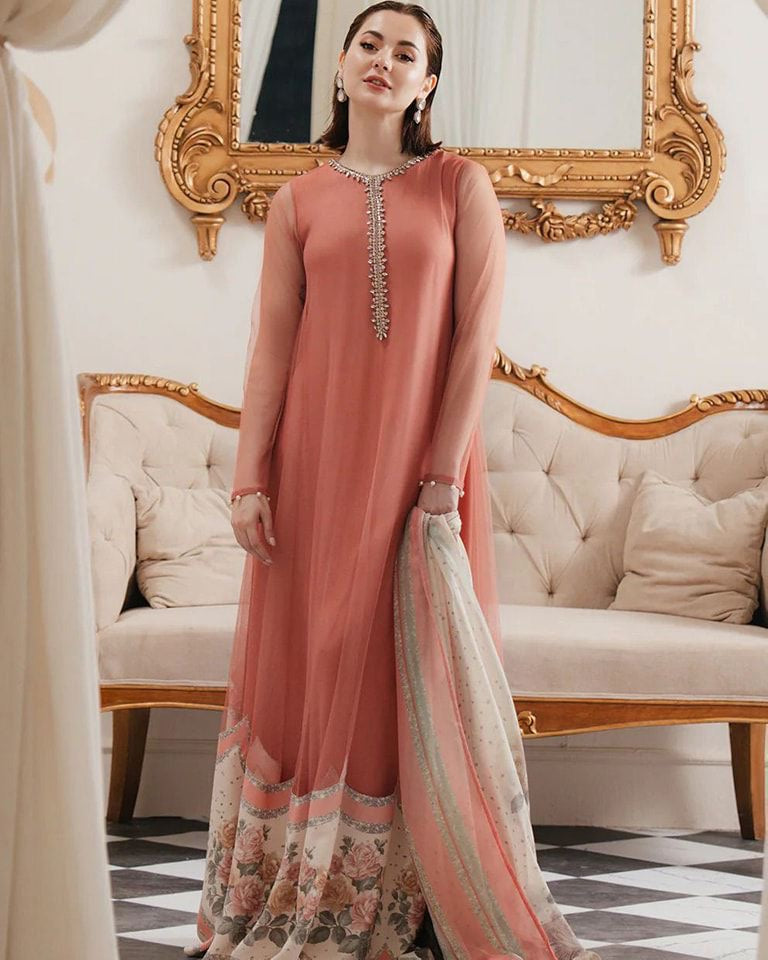 3 PIECE - HANIA AMIR SHAMOZE SILK SUIT