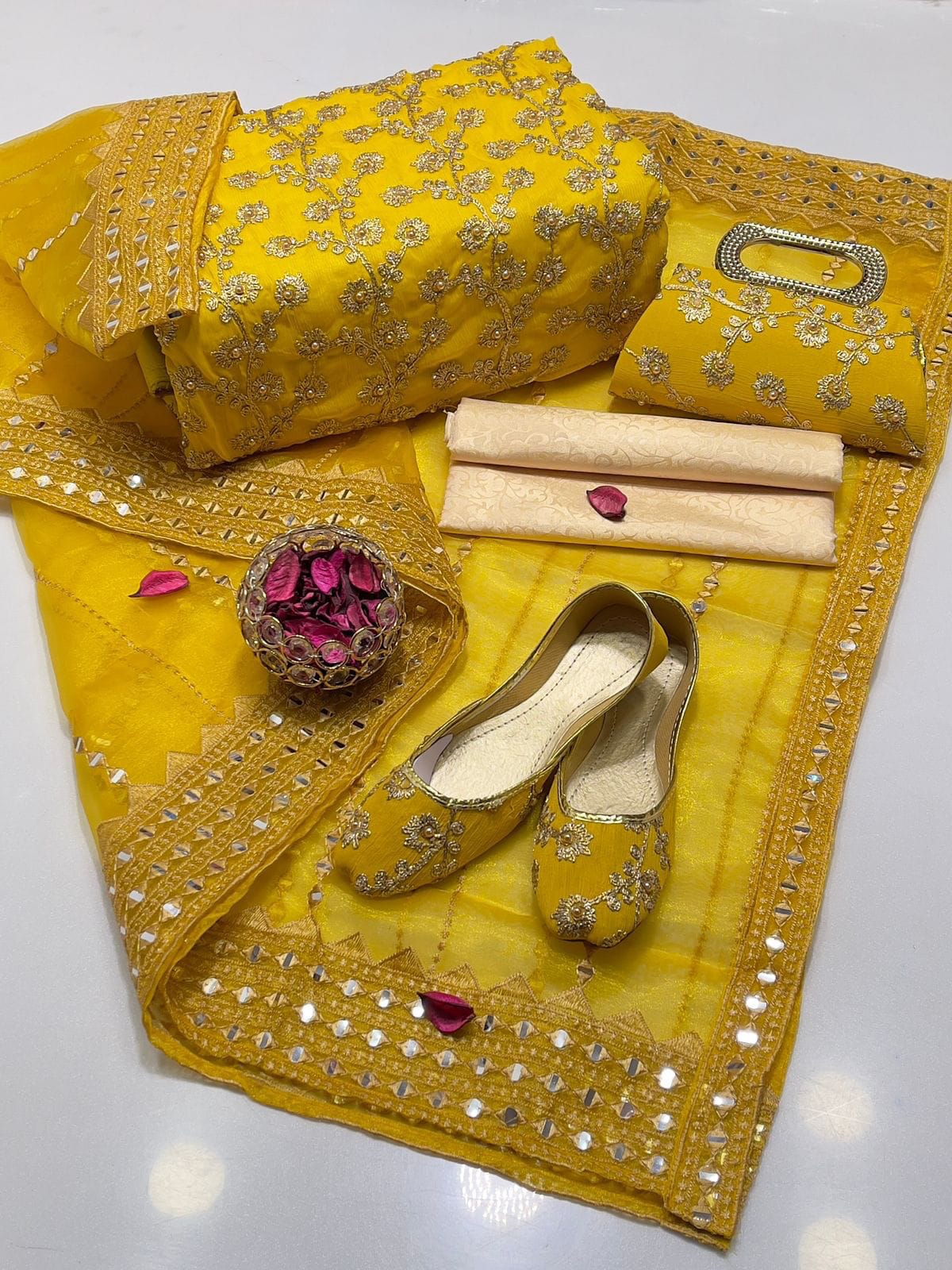 Fancy Nag Jaal 5pc Dress