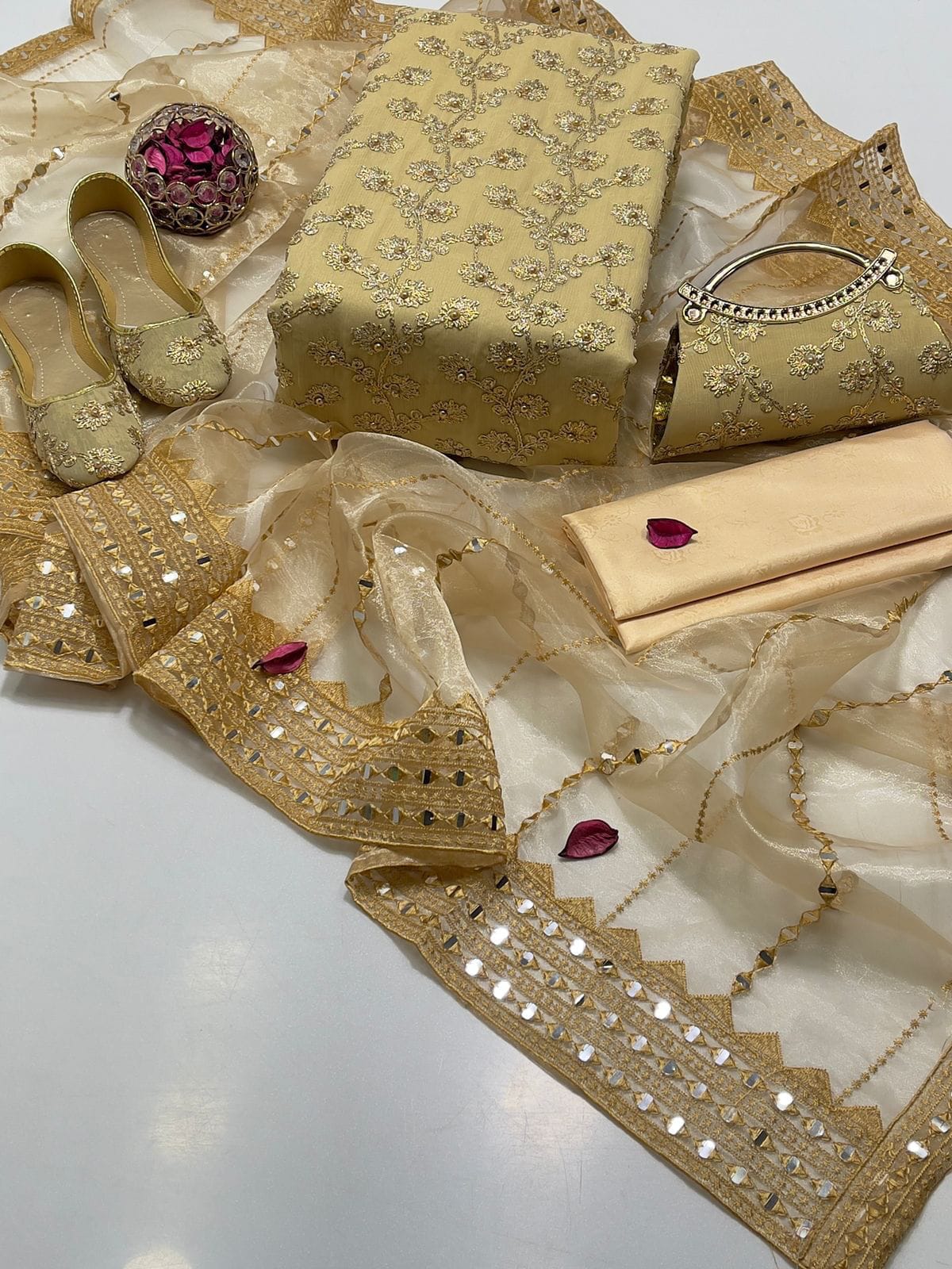 Fancy Nag Jaal 5pc Dress