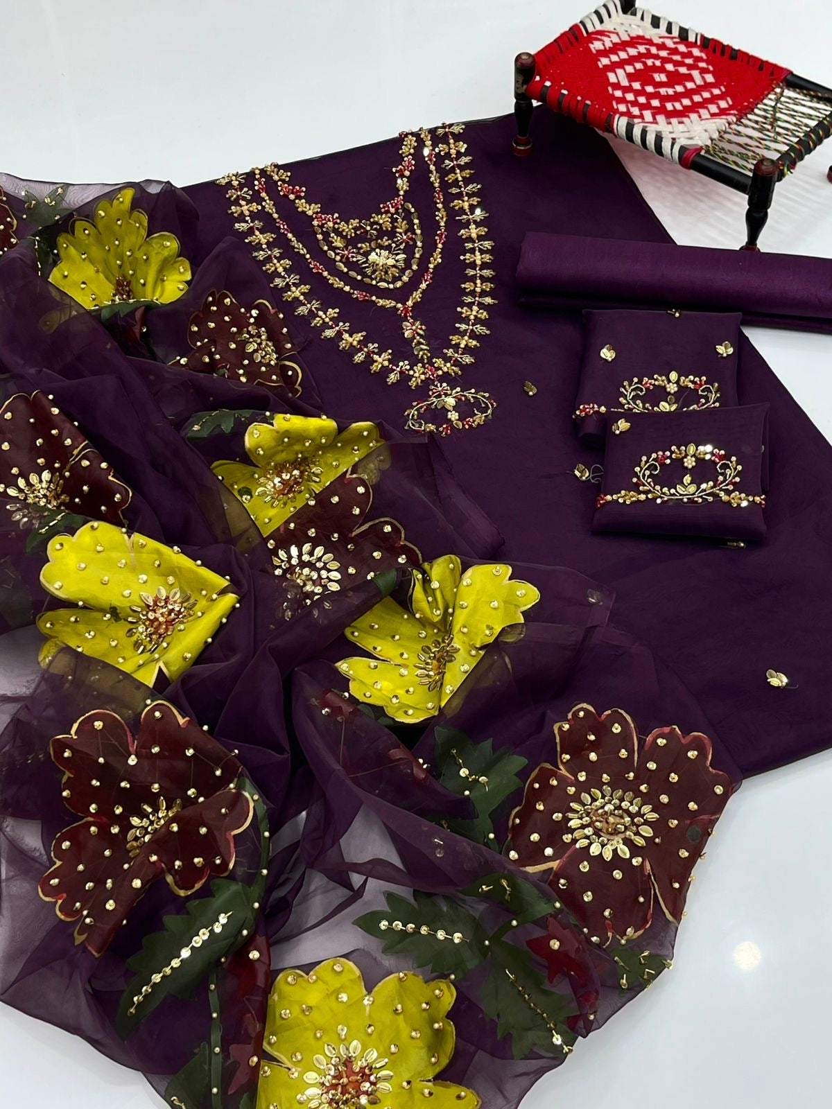 3 PIECE - HAAR GALA BURSH PAINT SUIT.