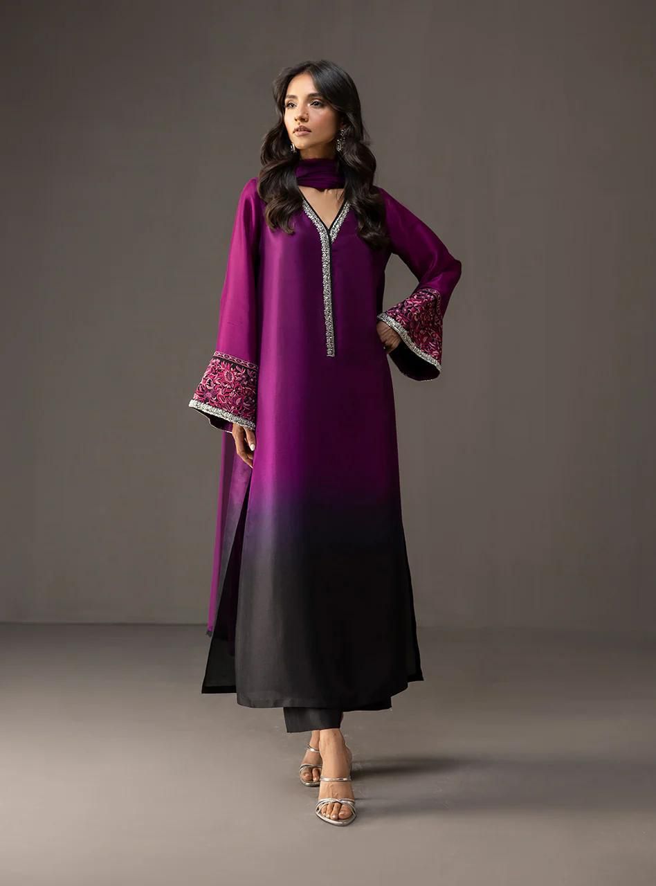 Shamoz silk print 3pc