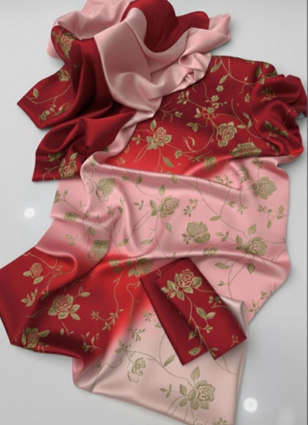 3 PIECE - SHAMOZE SILK SUIT (tye & dye)