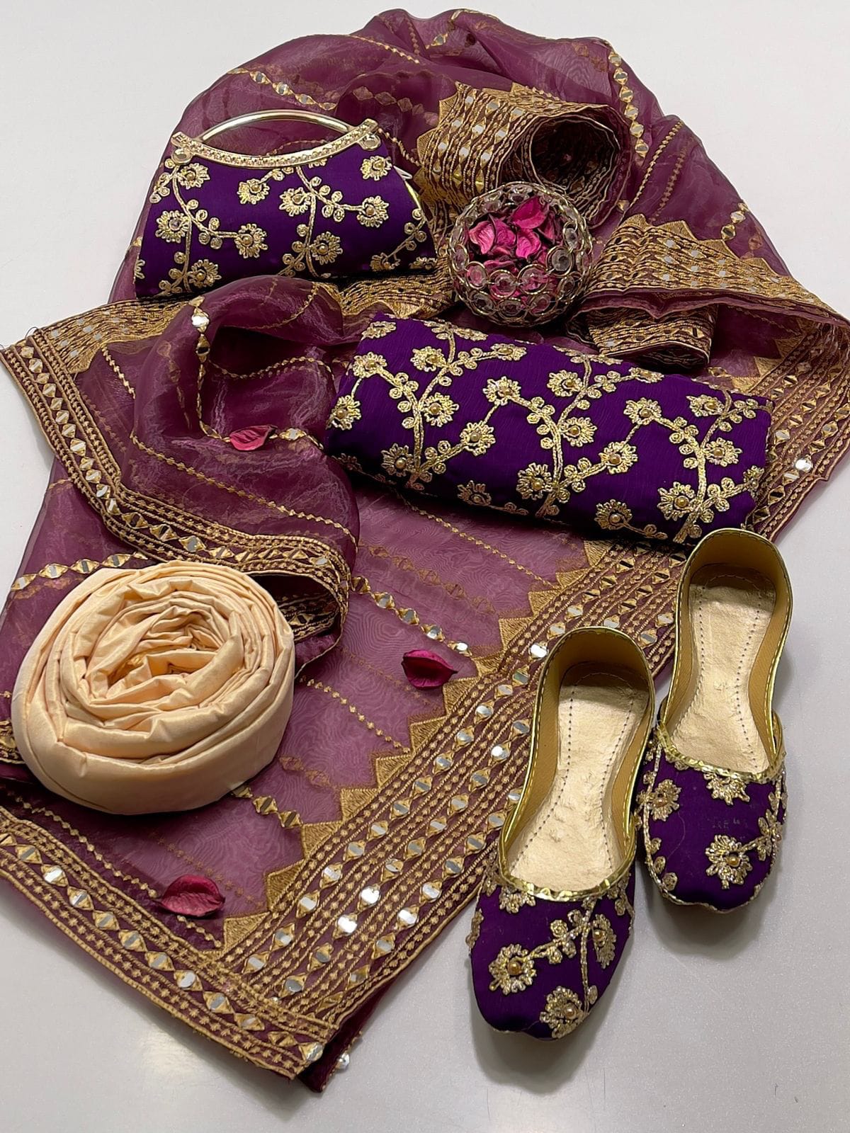 Fancy Nag Jaal 5pc Dress