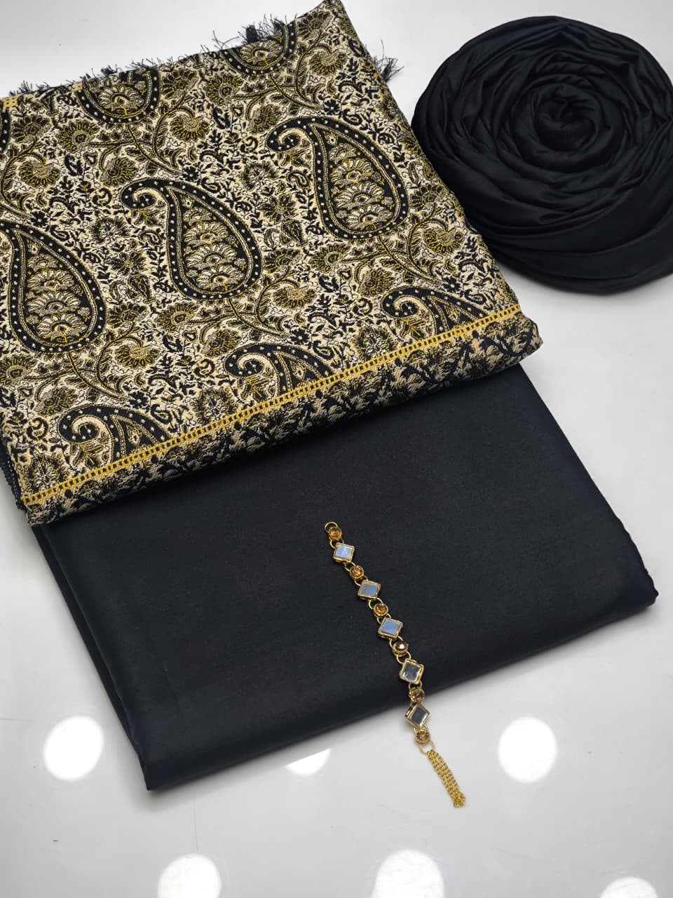 Turkish shawl 3pc dress