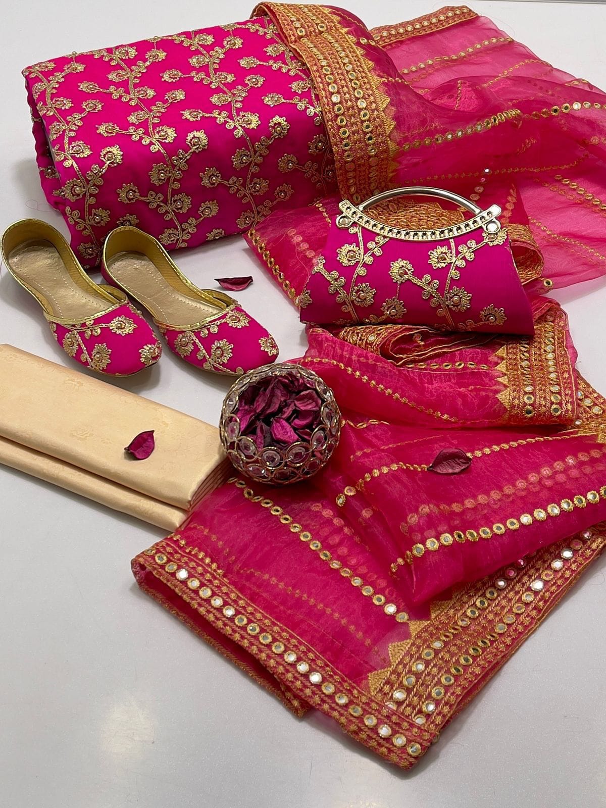 Fancy Nag Jaal 5pc Dress