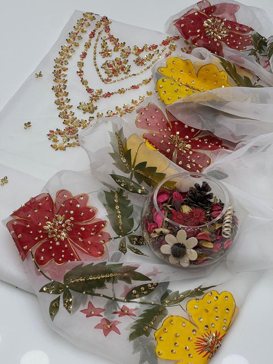 Fancy Bursh Paint 3pc Dress 👗