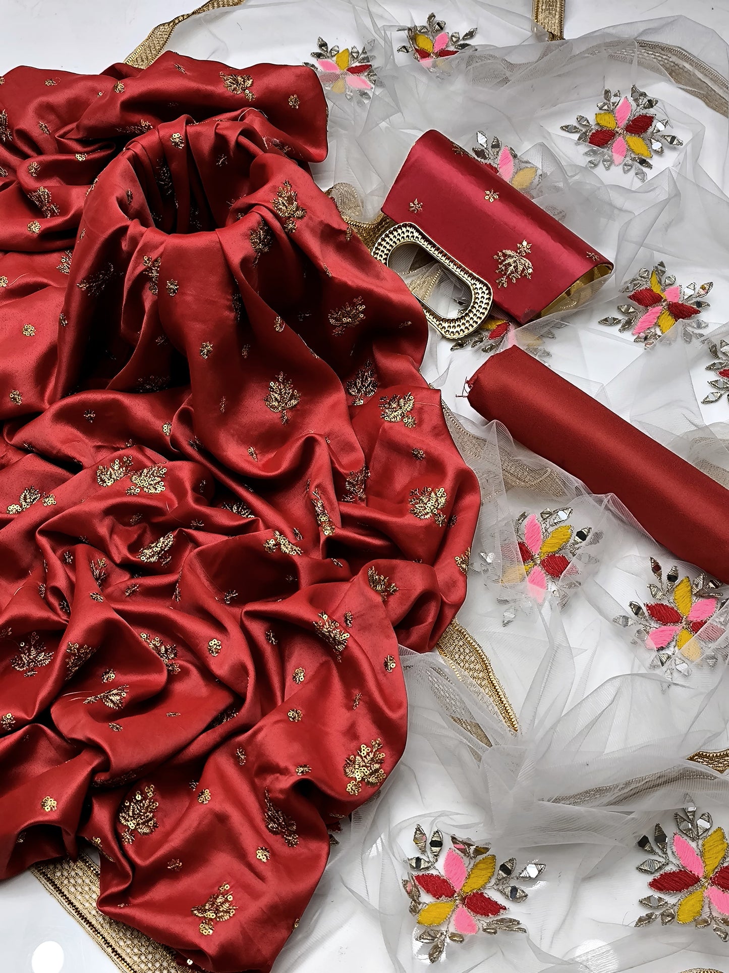 Shamoz silk 4pc Dress