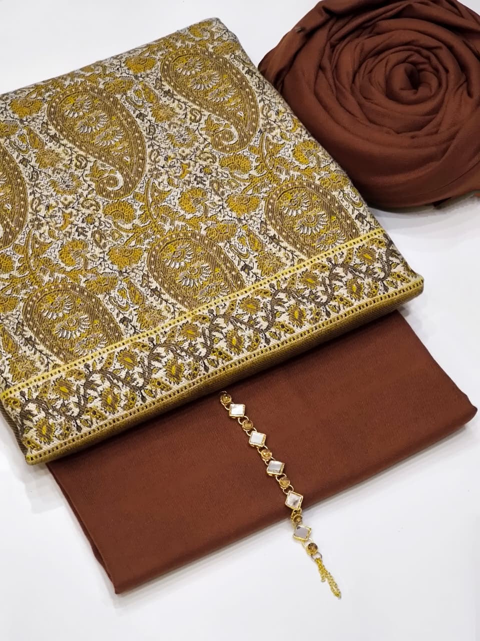 Turkish shawl 3pc dress