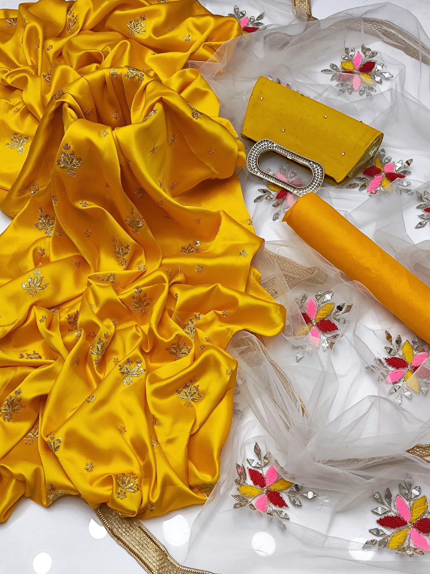 Shamoz silk 4pc Dress