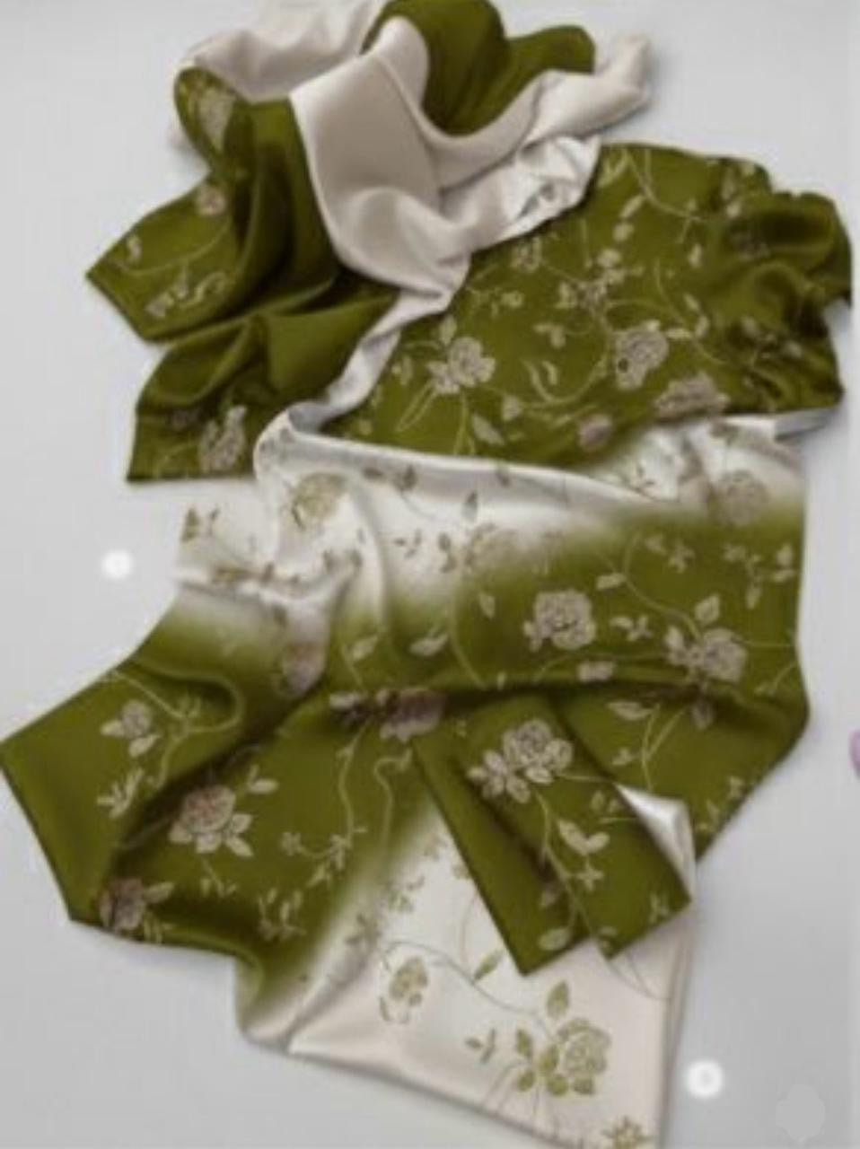 3 PIECE - SHAMOZE SILK SUIT (tye & dye)