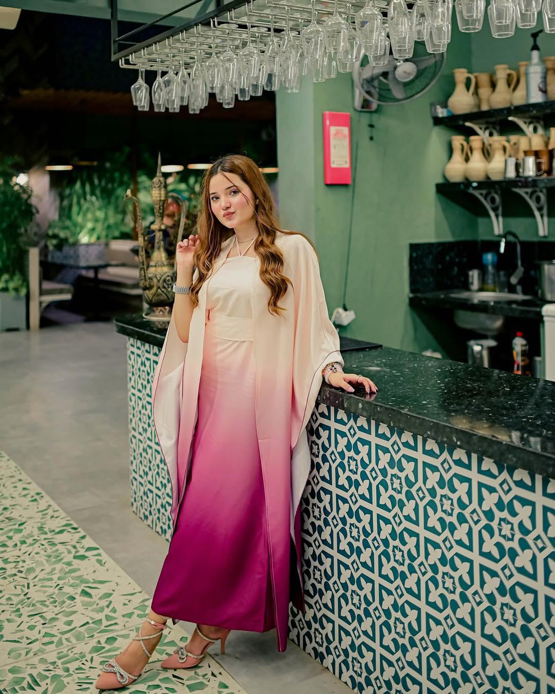 Rabeeca khan CO-ORD  3pc suit (Ajwa15160)