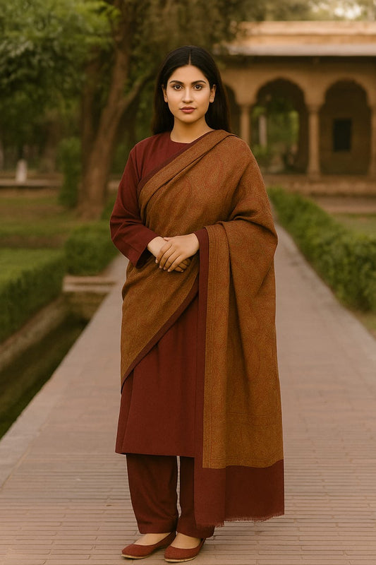 Turkish shawl 3pc dress