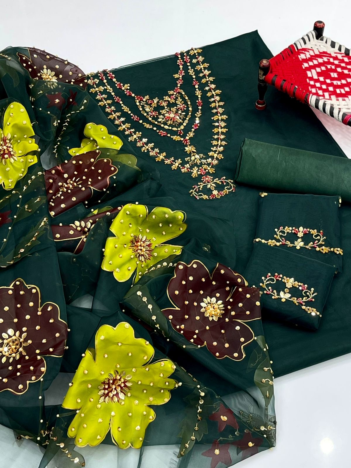 3 PIECE - HAAR GALA BURSH PAINT SUIT.