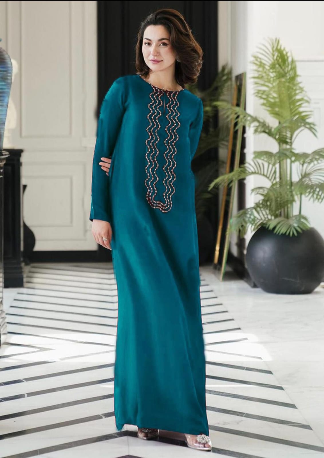 Hania Amir Hit Shamoz 3pc Article (Ajwa15158)