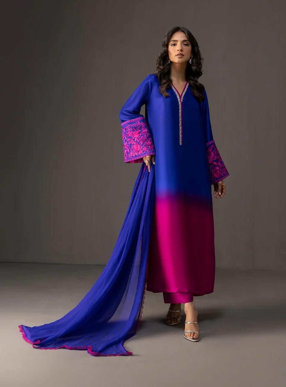 Shamoz silk print 3pc