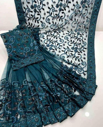 SOFT NET - SAREE COLLECTION (Ajwa15148)