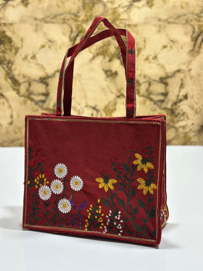 Embroidered Hand Bags (Ajwa151509)