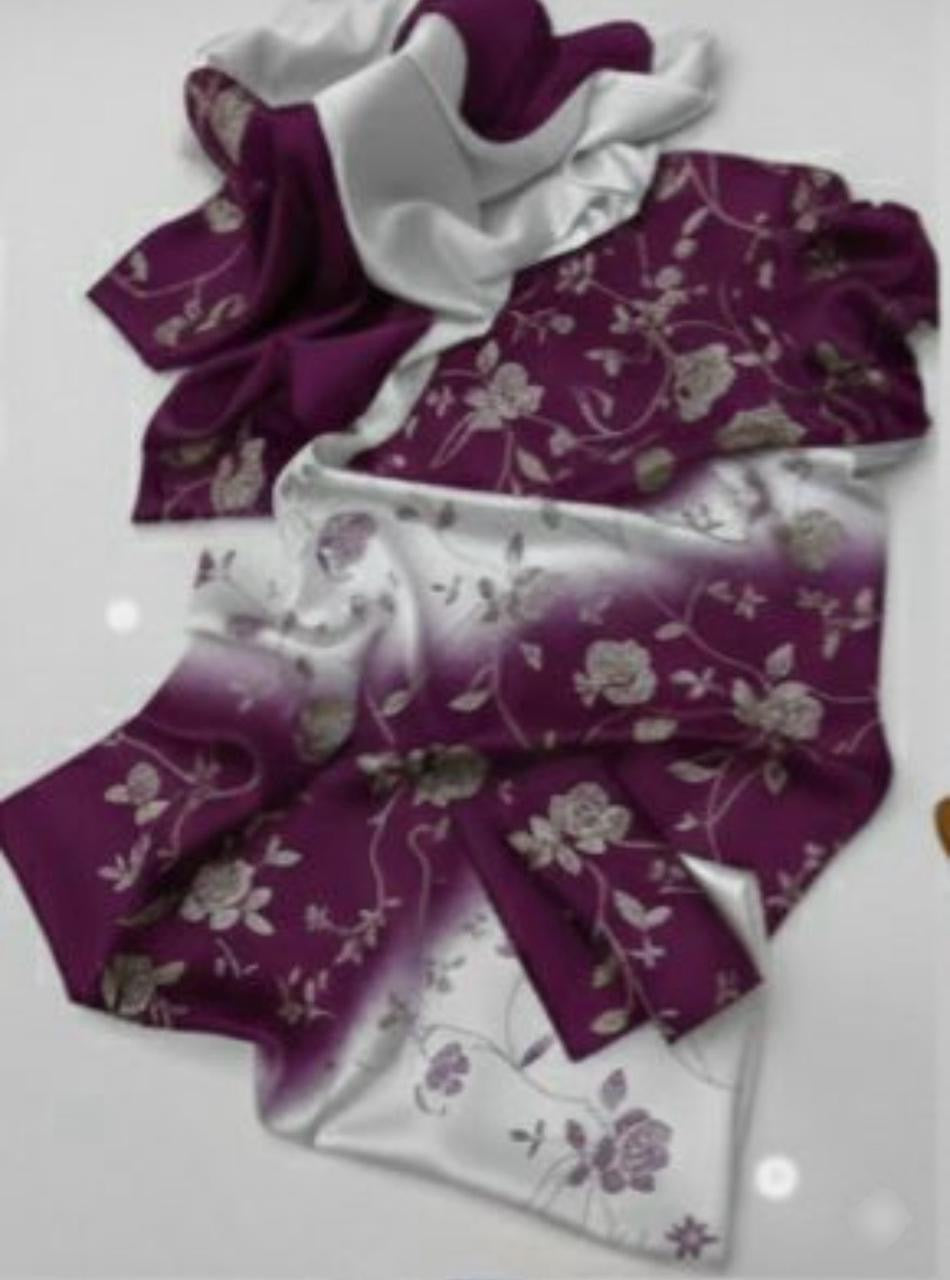 3 PIECE - SHAMOZE SILK SUIT (tye & dye)