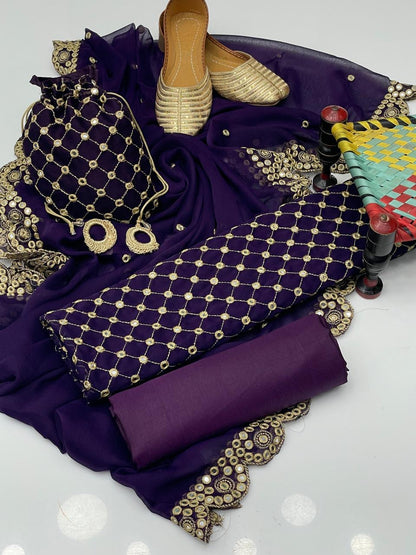 5 PIECE - 9MM SHEFOON SUIT (Ajwa15146)