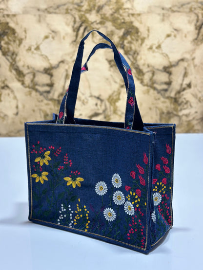 Embroidered Hand Bags (Ajwa151509)