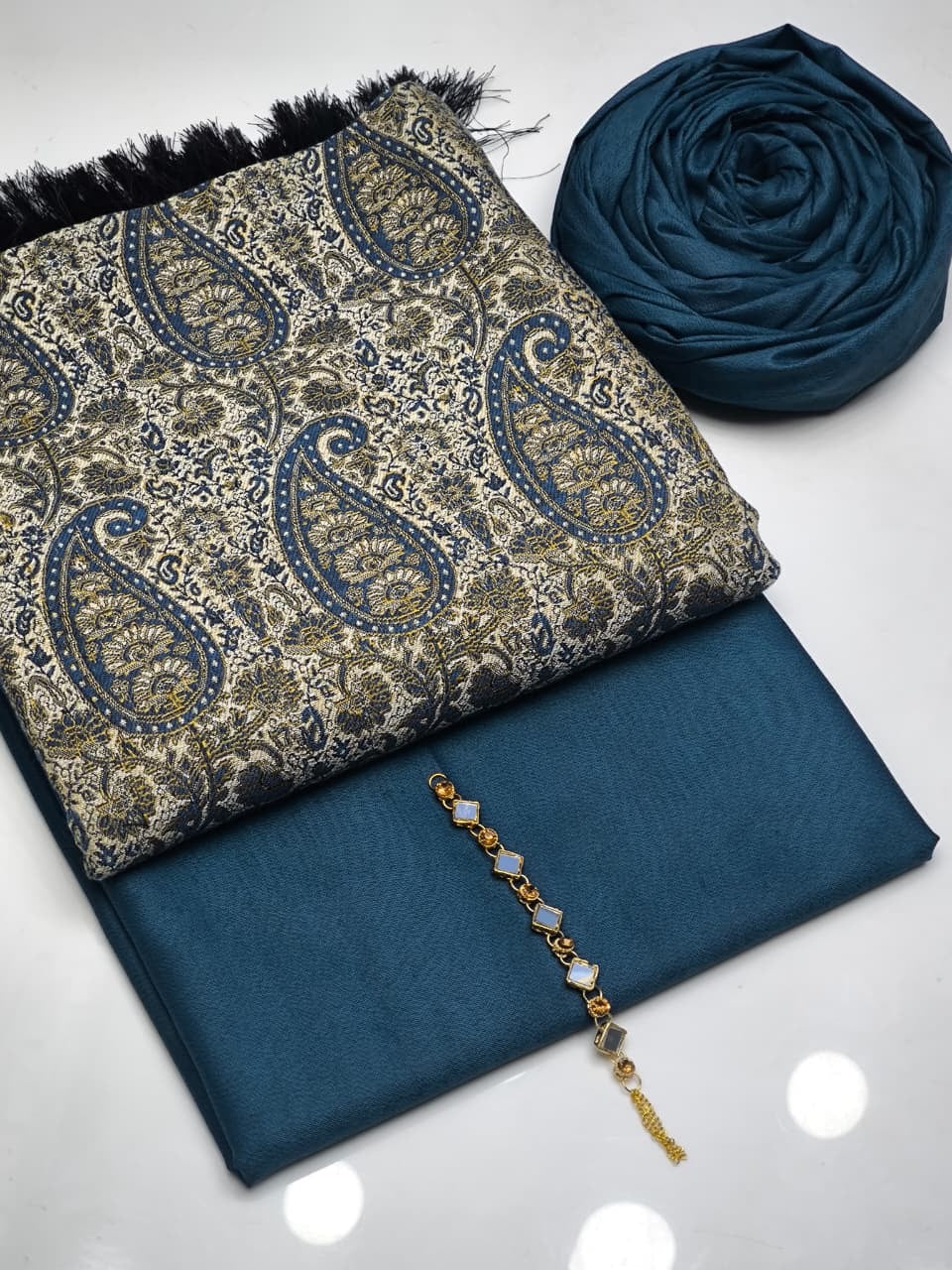 Turkish shawl 3pc dress