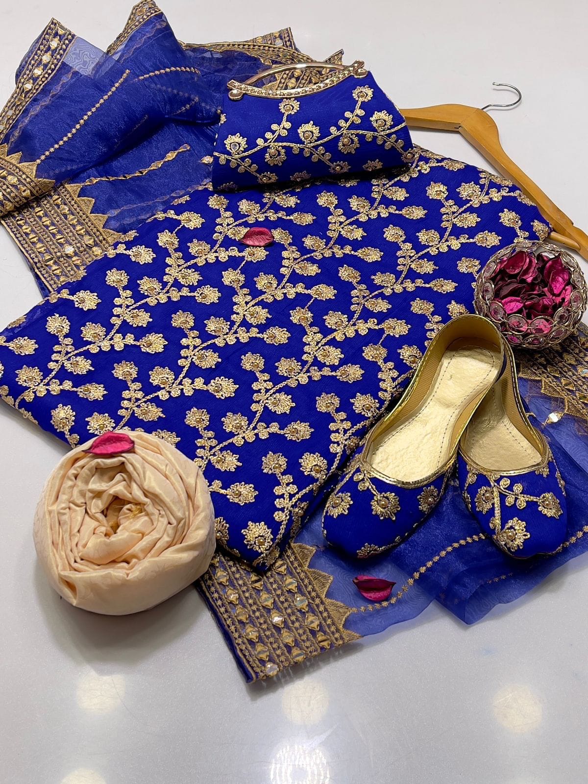 Fancy Nag Jaal 5pc Dress
