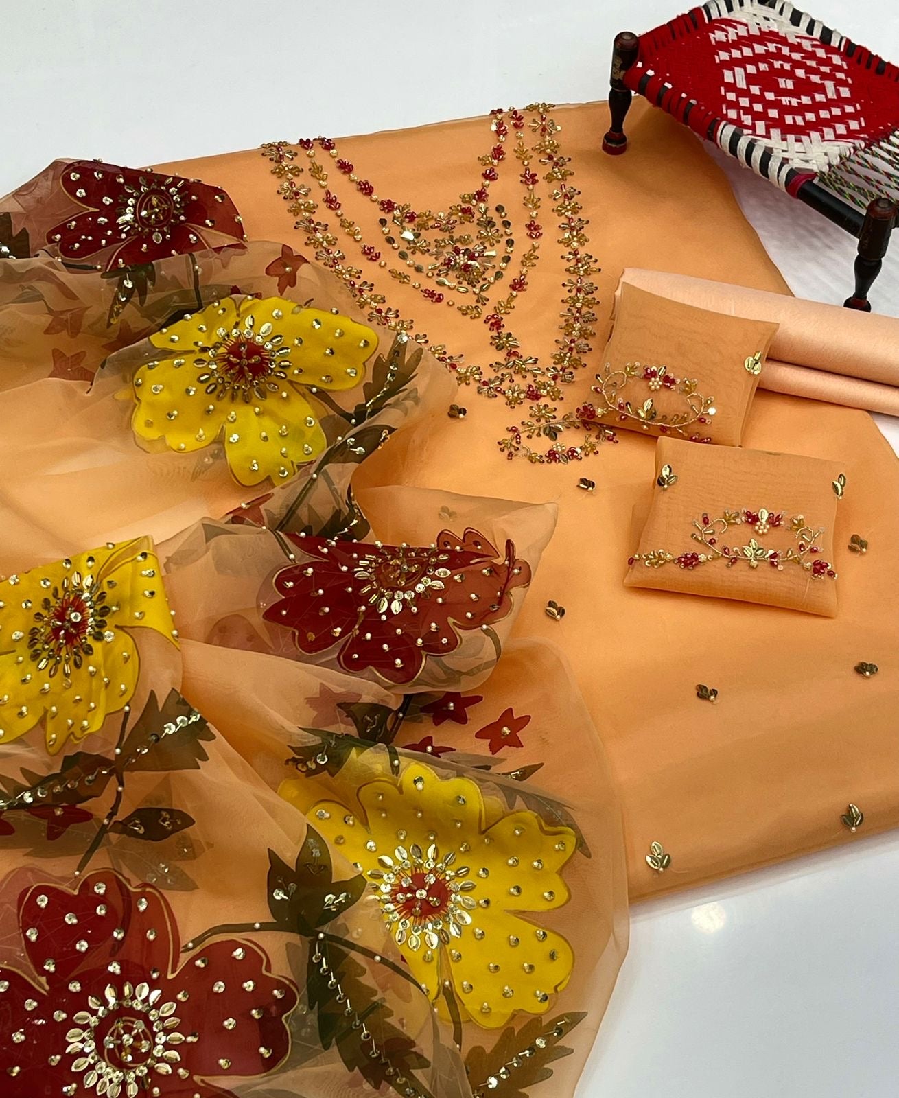 3 PIECE - HAAR GALA BURSH PAINT SUIT.