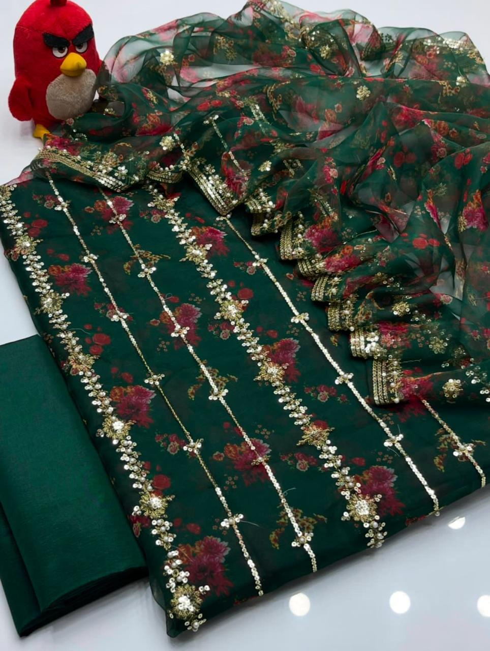 Digital Print & Beats Sitara Work 3pc Dress 👗